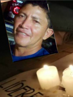 Líder social asesinado