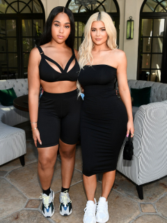 Jordyn Woods y Kylie Jenner