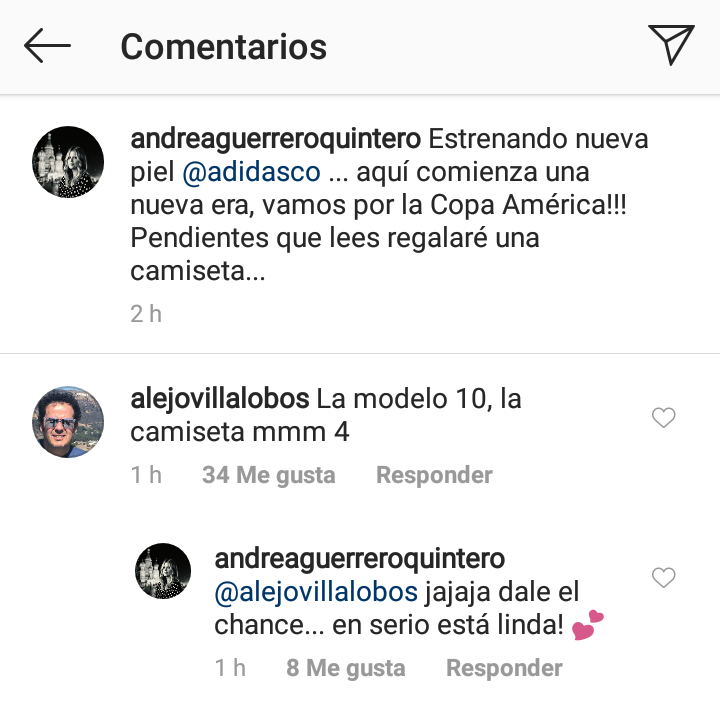 Comentarios post Andrea Guerrero