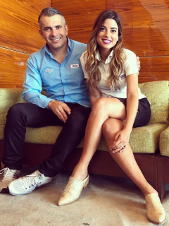 Juan Pablo Hernández y Marina Granziera
