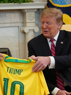 Trump y Bolsonaro