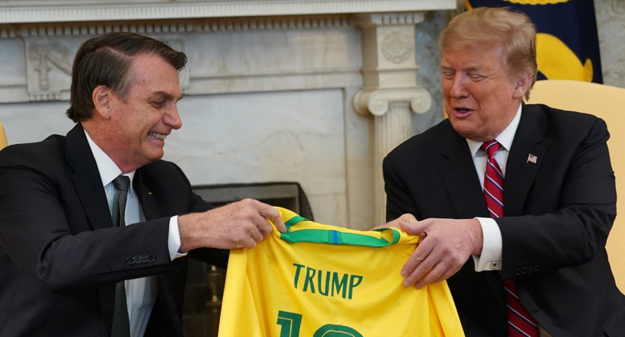 Trump y Bolsonaro