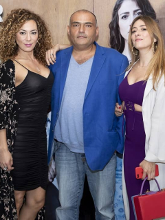 Andrea Guzmán, Enrique Carriazo y Verónica Orozco, actores.
