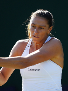 Mariana Duque Mariño, en Wimbledon