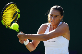 Mariana Duque Mariño, en Wimbledon
