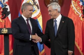 Iván Duque y Sebastián Piñera