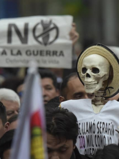 Marchas por la paz.