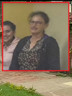Fotografías de María Gladys Ramírez y el lugar donde murió