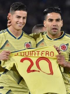 James Rodríguez y Falcao García