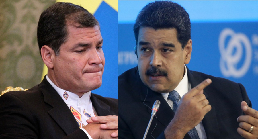 Correa y Maduro