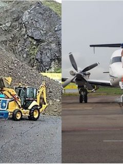 Deslizamiento y Aeropuerto