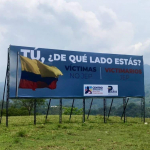 Vallas contra la JEP en Antioquia