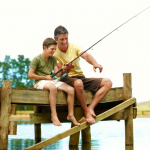 lago de pesca