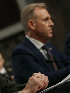 El secretario en funciones de Defensa, Patrick Shanahan.