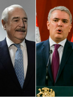 Andrés Pastrana e Iván Duque