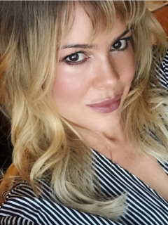 Natalia París, modelo.