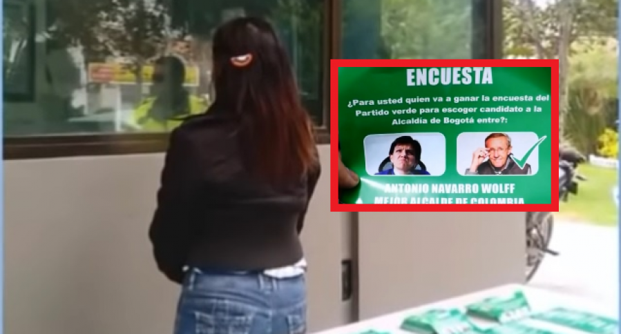 Detenida con panfletos para campaña de Antonio Navarro Wolf