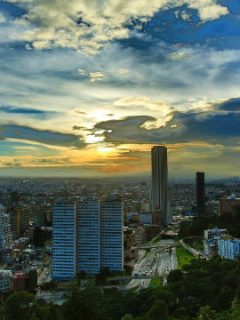 Panorámica de Bogotá
