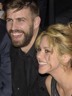 Gerard Piqué, futbolista, y Shakira, cantante.