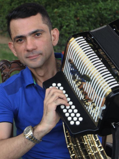 Iván Zuleta, acordeonero.