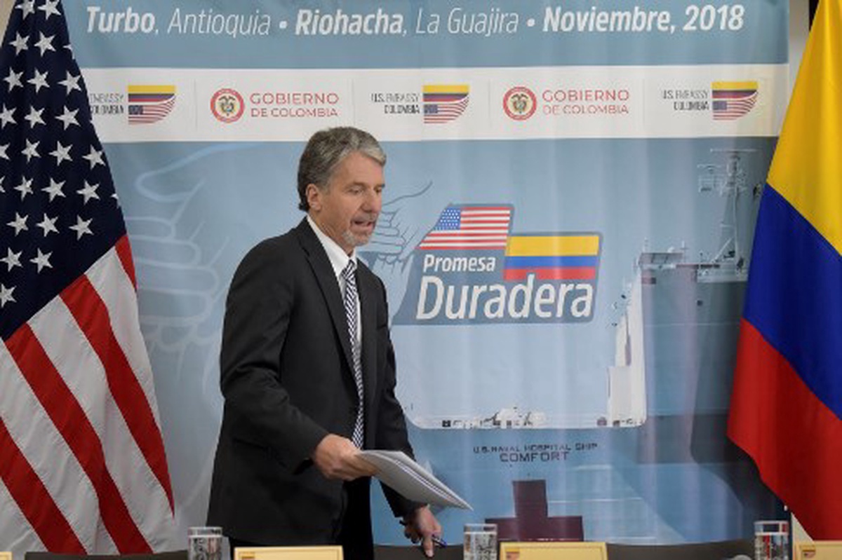 Kevin Whitaker, embajador de Estados Unidos en Colombia