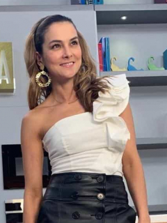 Catalina Gómez, presentadora.