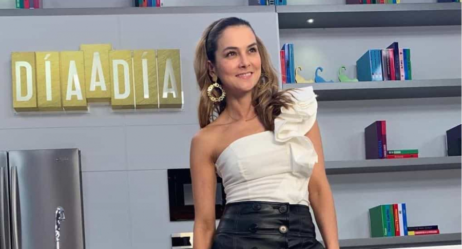 Catalina Gómez, presentadora.