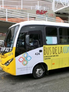 Bus en Medellín