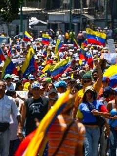 Marchas en Venezuela contra Maduro