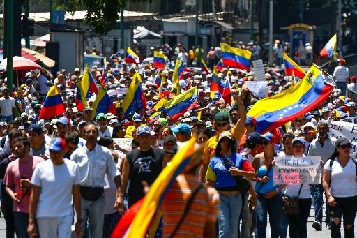 Marchas en Venezuela contra Maduro