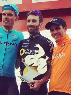 Podio GP Miguel Induraín