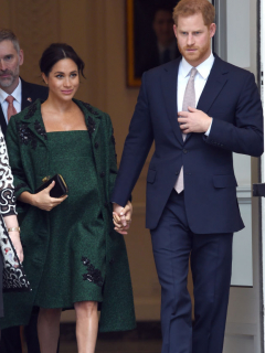 Meghan Markle y el príncipe Harry