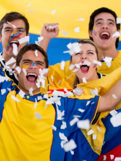 Hinchas de Colombia