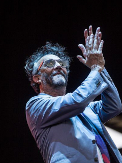 Fito Páez y Juanes, cantantes.