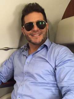 Marcelo Cezán, actor y presentador.