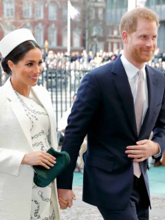 Meghan Markle y el príncipe Harry