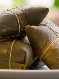 Tamales y bocadillos