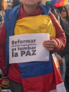 Marcha a favor de JEP