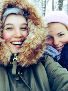 Jovenes en Tempere, Finlandia