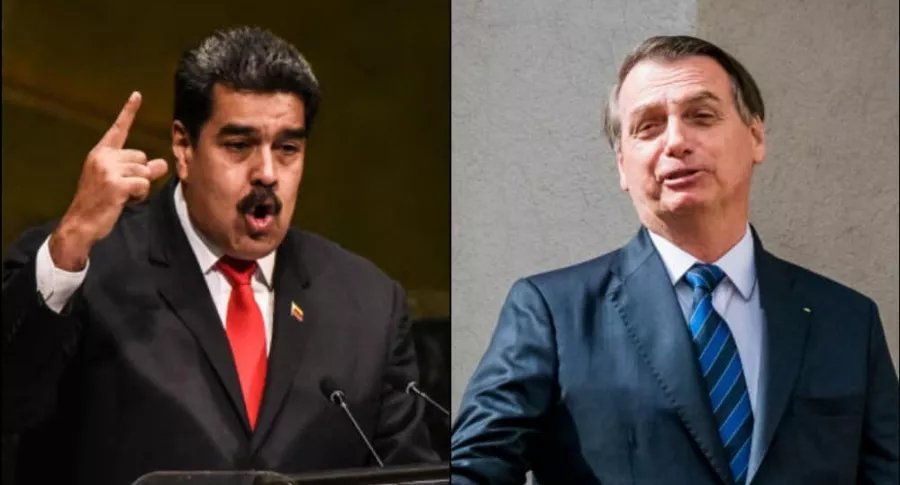 Maduro y Bolsonaro