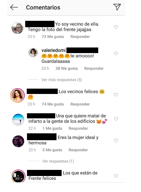 Comentarios post Valerie Domínguez