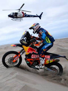 Moto del Rally Dakar