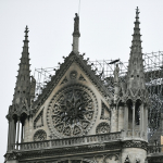Catredral de Notre Dame luego del incendio