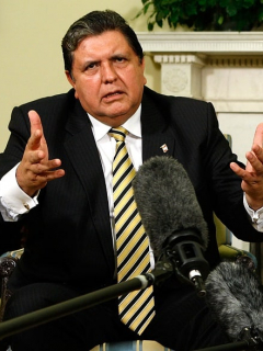 Alan García, expresidente de Perú