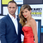Juan Pablo Llano, presentador, con su esposa Catalina Gómez, exprotagonista de novela; y Michel Brown, actor, con su pareja y colega, Margarita Múñoz.