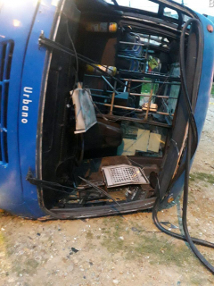 Accidente SITP en Ciudad Bolívar