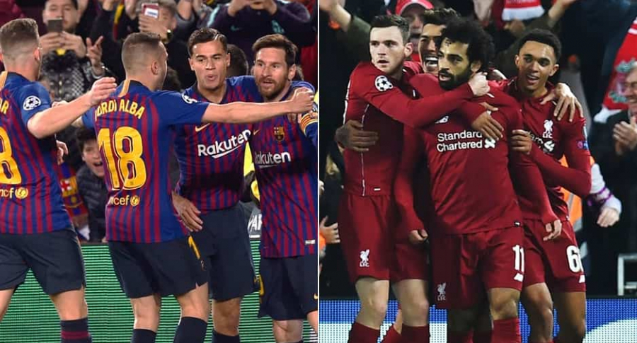 Barcelona y Liverpool
