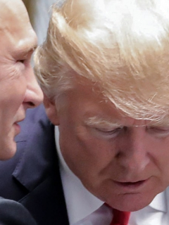 Vladimir Putin y Donald Trump