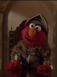 Elmo en Game of Thrones