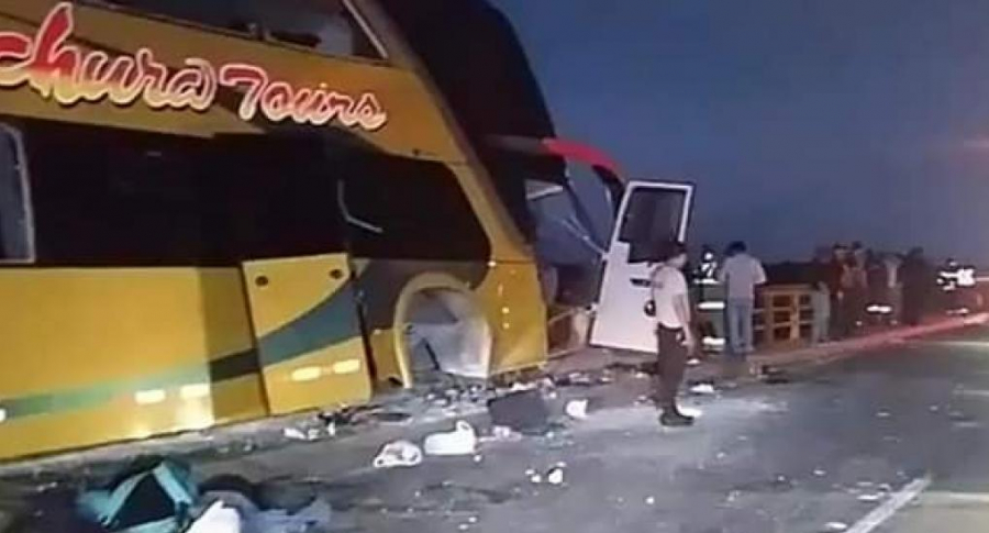 Bus accidente Perú